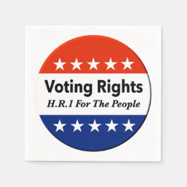 Hr1国民法の議決権 スタンダードカクテルナプキン