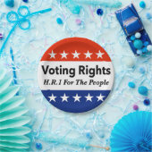 Hr1国民法の議決権 ペーパープレート (パーティー)