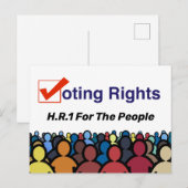 Hr1国民法の議決権 ポストカード (正面/裏面)