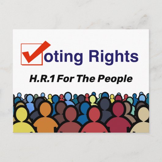Hr1国民法の議決権 ポストカード (正面)