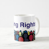 HR1 人民のための投票権法 コーヒーマグカップ (正面右)