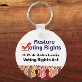 HR4 John Lewis議決権法 キーホルダー (正面)