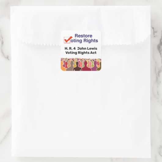 HR4 John Lewis議決権法 スクエアシール (バッグ)