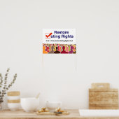 HR4 John Lewis議決権法 ポスター (キッチン)