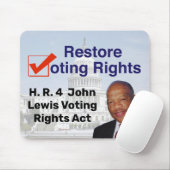HR4 John Lewis議決権法 マウスパッド (マウス)
