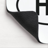 "HR"クロアチア マウスパッド (コーナー)