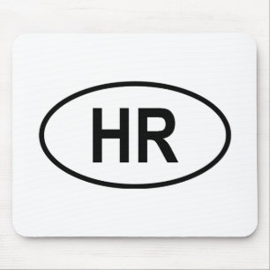"HR"クロアチア マウスパッド