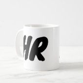 HR クール – 人事部 – Mug コーヒーマグカップ (正面左)
