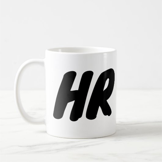 HR クール – 人事部 – Mug コーヒーマグカップ (左)