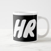 HR クール – 人事部 – Mug ジャンボコーヒーマグカップ (右)