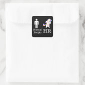 HR 🦄デビングUnicornステッカー スクエアシール (バッグ)