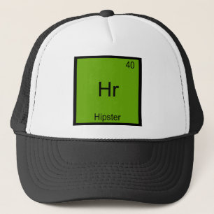 Hr - ヒップスターが笑える化学Tシャツ キャップ