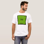 Hr – ヒップスター素おもしろい子ミーム化学Tシャツ Tシャツ (正面フル)