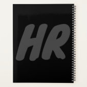 HR – 人事部 –  プランナー手帳 (裏面)