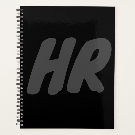 HR – 人事部 –  プランナー手帳 (正面)