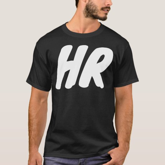 HR – 人事部 –  Tシャツ (正面)