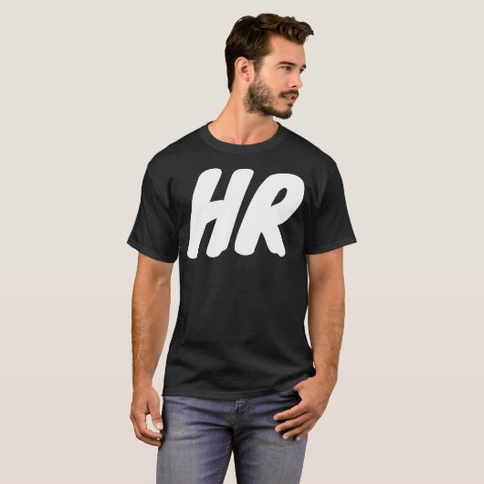 HR – 人事部 –  Tシャツ (正面フル)