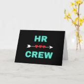 HR Crew カード (黄色い花)
