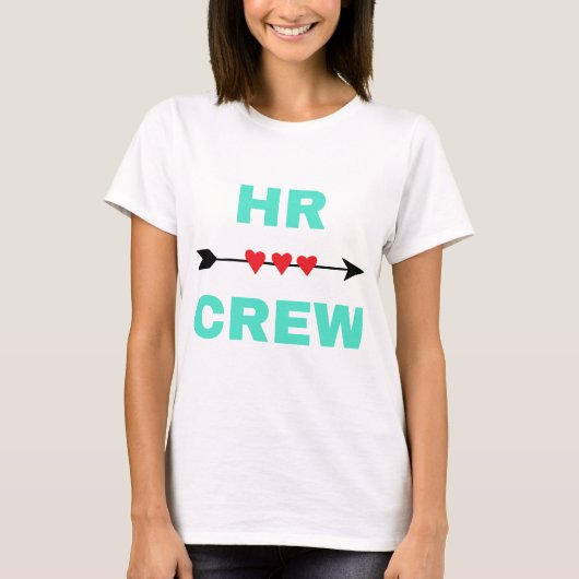 HR Crew 2 Tシャツ (正面)