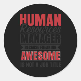 Hr Hu資源Ager採用担当者 ラウンドシール