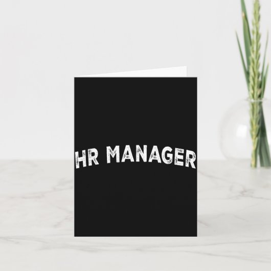 Hr Manager  カード (正面)