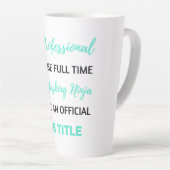 HR Professional Because Full Time Multitasking 2 カフェラテマグ (右アングル)
