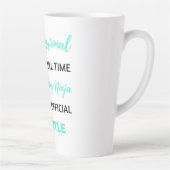 HR Professional Because Full Time Multitasking 2 カフェラテマグ (右)
