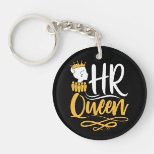 HR Queen人事マネージャの女性 キーホルダー