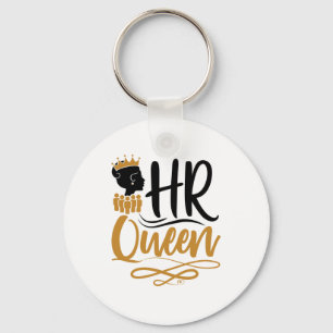 HR Queen人事担当女性 キーホルダー