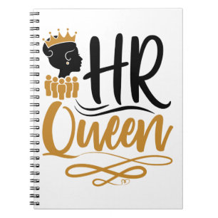 HR Queen人事担当女性 ノートブック