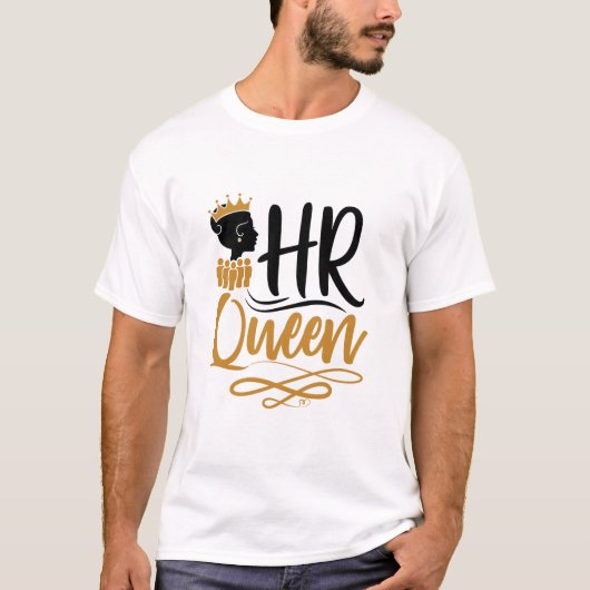HR Queen人事担当女性 Tシャツ (正面)
