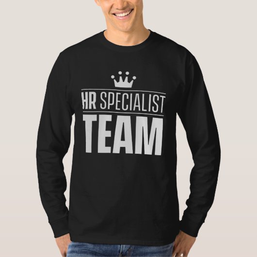 HR Specialist Team Department Human Resources Mana Tシャツ (正面)