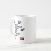 HR Squad – People First. Strategy Always. コーヒーマグカップ (正面左)