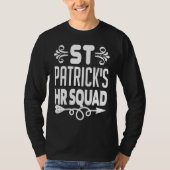 HR Squad St Patrick's Day Costume  Human Resource Tシャツ (正面)