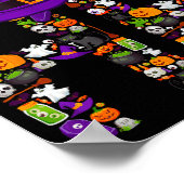 Hr Witch Human Resources Pumpkin Halloween Costume ポスター (角)