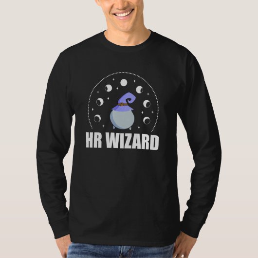 HR Wizard Human Resources Wizard Tシャツ (正面)