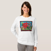 HRB -シマウマのPointsettiaの希望 Tシャツ (正面フル)