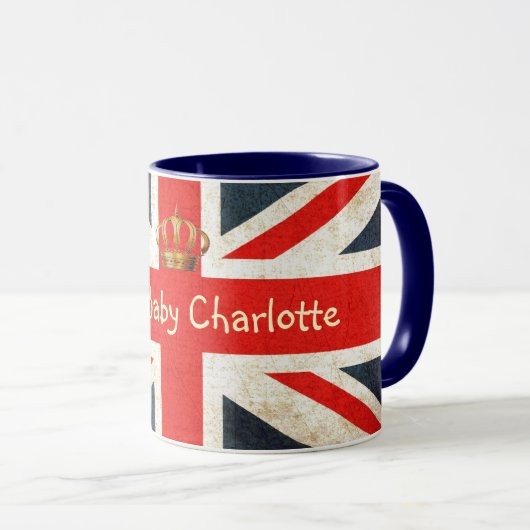 HRHの王室のなベビーのシャーロットの記念するマグ マグカップ (正面右)
