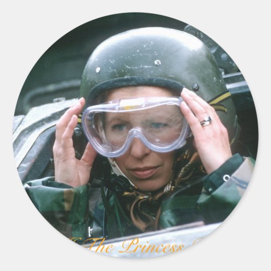 HRHザプリンセス王室の1985 ラウンドシール (正面)