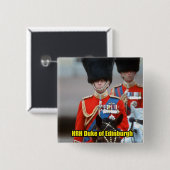 HRHデュークオブエディンバラ 缶バッジ (正面&裏面)