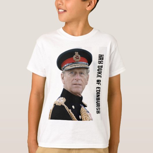 HRHデュークオブエディンバラ Tシャツ (正面)
