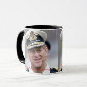 HRHフィリップ、王子エジンバラの公爵 マグカップ (正面左)