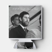 HRHプリンスチャールズwith Beard Badminton 1976 缶クーラー (裏面)