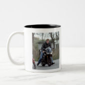 HRHプリンスハリーバイク ツートーンマグカップ (左)