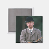 HRHプリンスフィリップ・ウィンザー1980 マグネット (正面/裏面)