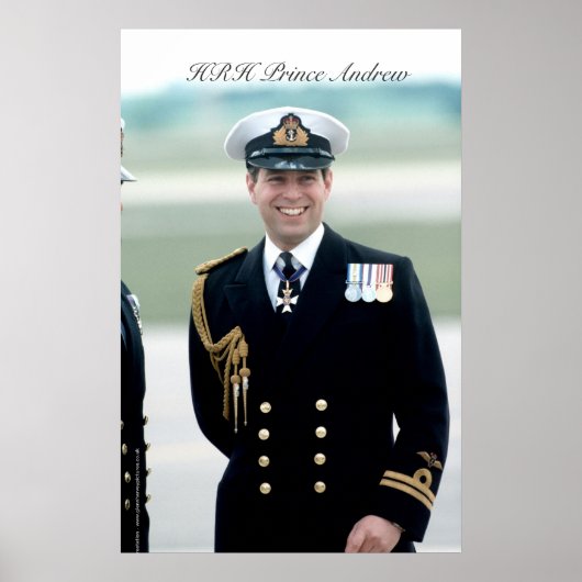 HRH Prince Andrew ポスター (正面)