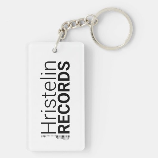 Hristelinレコード キーホルダー (裏面)