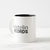 Hristelinレコード ツートーンマグカップ (正面左)