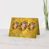 Hristos inviat! 色彩の鮮やかな卵ルーマニアGreeting1 シーズンカード (正面)