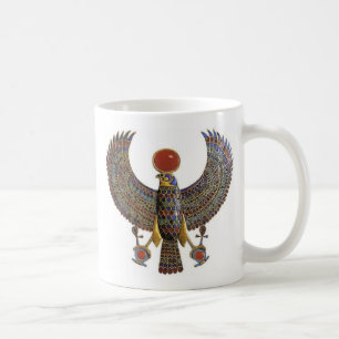 Hruの《鳥》ハヤブサのペンダント コーヒーマグカップ